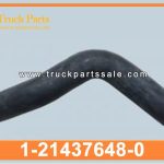 upper radiator hose 1-21437648-0 1214376480 1-21437-648-0 for ISUZU FORWARD FVR 6HK1 manguera del radiador superior