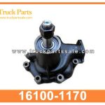 water pump ASM 16100-1170 161001170 for HINO EH700 bomba de agua ASM