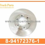 wheel brake disc rotor 8-94172376-1 8941723761 8-94172-376-1 for ISUZU TFR 4X2 rotor de disco de freno de rueda