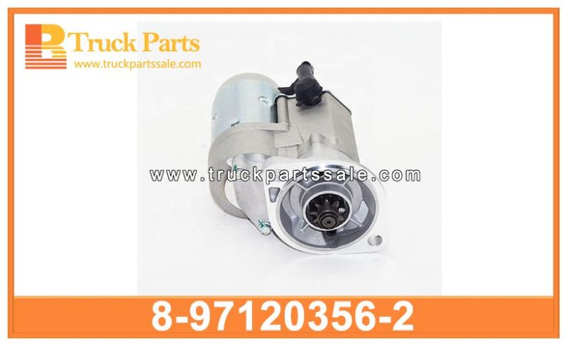 12V 9T starter 8-97120356-2 8971203562 8-97120-356-2 for ISUZU 4jg2 inicio