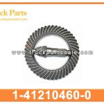 24T 6x45 crown wheel and pinion 1-41210460-0 1412104600 1-41210-460-0 for ISUZU CXM V10 rueda de la corona y pi ??n