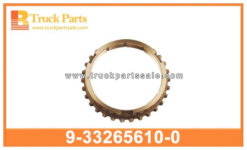 30T Transmission SYNCHRONIZER RING GEAR 9-33265610-0 9332656100 9-33265-610-0 for ISUZU Engranaje de anillo de sincronizador de transmisi??n