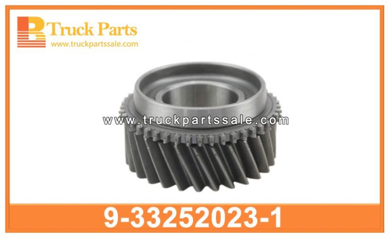 3rd GEAR 9-33252023-1 9332520231 9-33252-023-1 for ISUZU NKR 4BA1 4BC2 engranaje rd RD GEAR