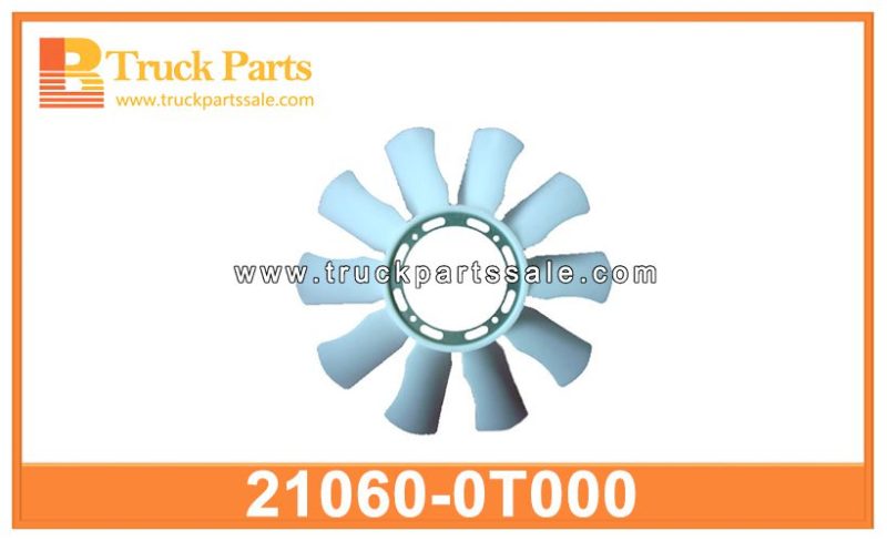 430mm 10 blades Fan blade 21060-0T000 210600T000 for NISSAN fd42 Blades Fan Blade