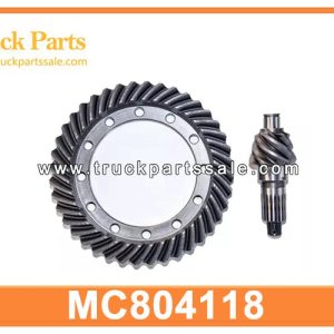 6x37 D10 Crown Wheel and Pinion MC804118 for MITSUBISHI FUSO FV415 D rueda de corona y pi ??n