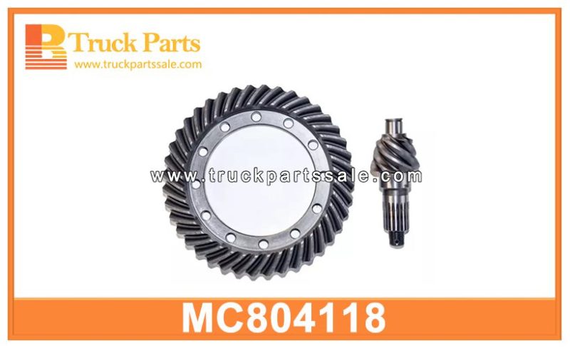 6x37 D10 Crown Wheel and Pinion MC804118 for MITSUBISHI FUSO FV415 D rueda de corona y pi ??n