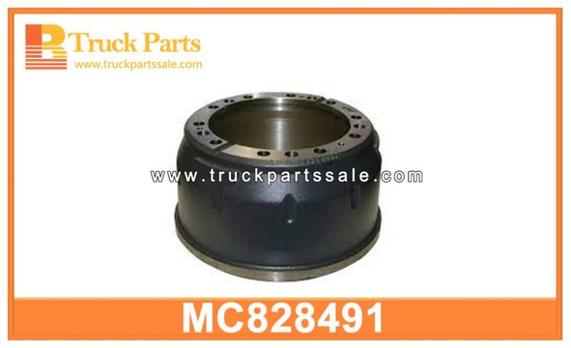 8 holes truck Front brake drum MC828491 for MITSUBISHI Fuso FV415 agujeros tambor del freno delantero del cami??n