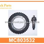 8x37 Crown Wheel Pinion MC803532 for MITSUBISHI FUSO FV415 Pi ??n de la rueda de la corona
