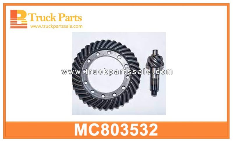 8x37 Crown Wheel Pinion MC803532 for MITSUBISHI FUSO FV415 Pi ??n de la rueda de la corona