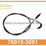 ACCELERATOR CABLE 78015-3091 780153091 for HINO EF750 Cable acelerador