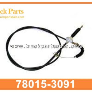 ACCELERATOR CABLE 78015-3091 780153091 for HINO EF750 Cable acelerador