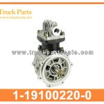 Air Compressor Assy 70mm 1-19100220-0 1191002200 1-19100-220-0 for ISUZU 6BG1 6BG1T Assy de compresor de aire