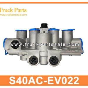 Air Dryer Valve S40AC-EV022 for HINO JO8E V??lvula de secador de aire