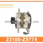 Alternator 24V 50A 23100-Z5774 23100Z5774 for NISSAN RF8 Alternador