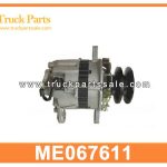 Alternator ME067611 for MITSUBISHI 6D22 Alternador