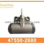 Brake Wheel Cylinder Rear 47550-2680 475502680 for HINO JO8C Cilindro de la rueda de freno trasero