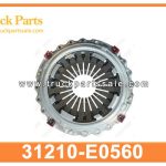 COVER CLUTCH PLATE PRESSURE 31210-E0560 31210E0560 for HINO 700 Cubra la presi??n de la placa del embrague