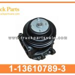 Cooling parts water pump 1-13610789-3 1136107893 1-13610-789-3 for ISUZU Bomba de agua de piezas de enfriamiento