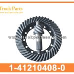 Crown Wheel Pinion Differential 1-41210408-0 1412104080 1-41210-408-0 for ISUZU Diferencial de pi ??n de la rueda de la corona