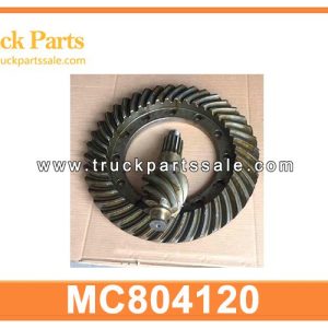 Crown Wheel Pinion MC804120 for MITSUBISHI Fuso FV415 6D22 8DC9 Pi ??n de la rueda de la corona