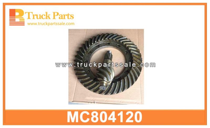 Crown Wheel Pinion MC804120 for MITSUBISHI Fuso FV415 6D22 8DC9 Pi ??n de la rueda de la corona
