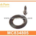 Crown Wheel and Pinion 7x39 MC834805 for MITSUBISHI FUSO FP418 Rueda de la corona y pi ??n
