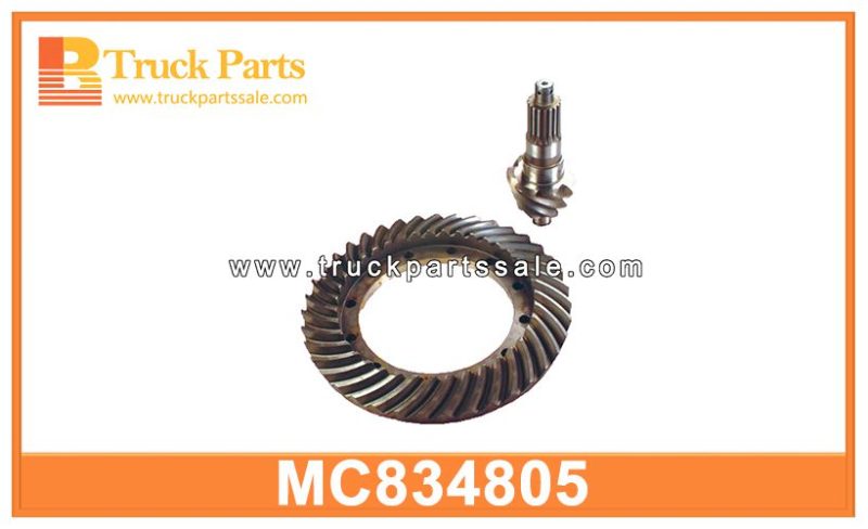 Crown Wheel and Pinion 7x39 MC834805 for MITSUBISHI FUSO FP418 Rueda de la corona y pi ??n
