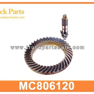 Crown Wheel and Pinion MC806120 for MITSUBISHI ps135 Rueda de la corona y pi ??n