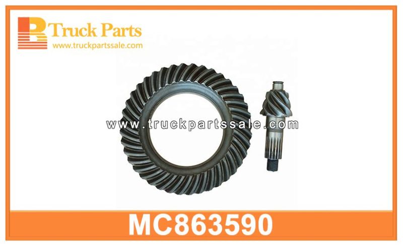 Crown Wheel and Pinion MC863590 for MITSUBISHI ps120 4d34 Rueda de la corona y pi ??n