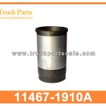 Cylinder Liner 11467-1910A 114671910A for HINO Camisa de cilindro