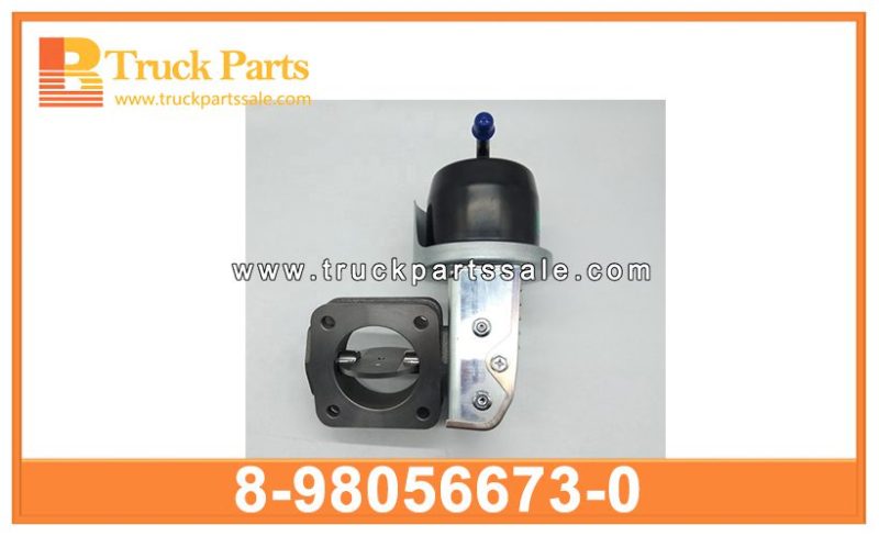 EXHAUST BRAKE VALVE 8-98056673-0 8980566730 8-98056-673-0 for ISUZU NPR NKR NQR V??lvula de freno de escape