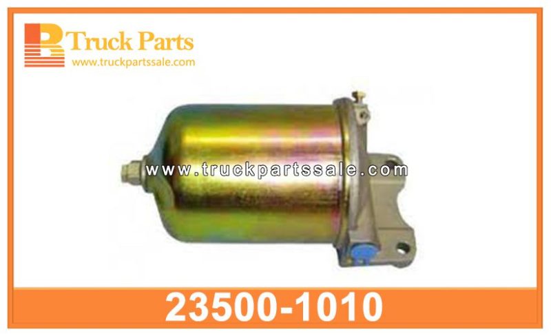 FUEL WATER separator FILTER 23500-1010 235001010 for HINO EF750 F17C H07C Filtro separador de agua de combustible