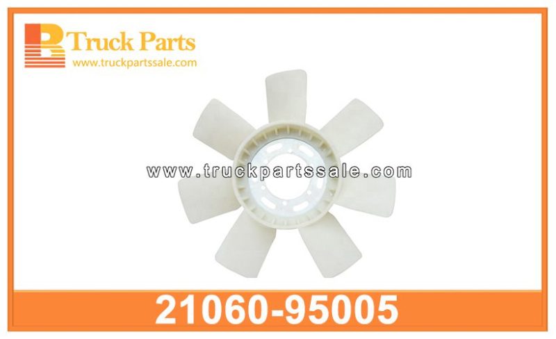 Fan blade 530mm 7 blades 21060-95005 2106095005 for NISSAN ne6 ne6t Aspa del ventilador