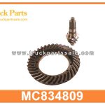 GEAR SET DIFF ratio 6x37 MC834809 for MITSUBISHI FUSO FP418 Relaci??n de diferencia de ajuste de engranajes