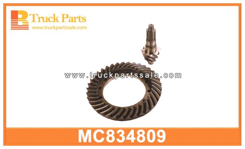GEAR SET DIFF ratio 6x37 MC834809 for MITSUBISHI FUSO FP418 Relaci??n de diferencia de ajuste de engranajes