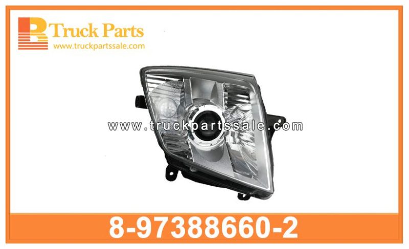 HEAD LAMP 8-97388660-2 8-97388661-2 8973886602 8973886612 8-97388-660-2 8-97388-661-2 for ISUZU L??mpara de cabeza