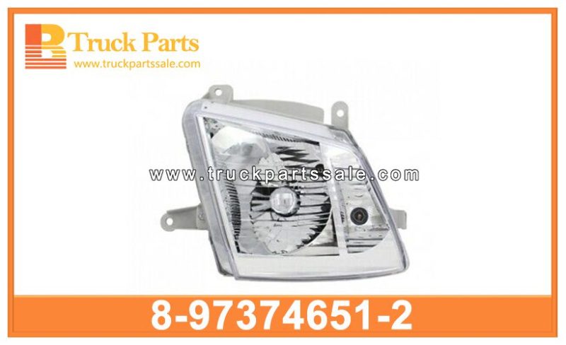 HEAD LAMP R 8-97374651-2 8973746512 8-97374-651-2 for ISUZU L??mpara de cabeza