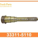 INPUT SHAFT 33311-5110 33311-5151 33311-5160 33311-5250 33311-E0080 33317-E0030 for HINO EJE DE ENTRADA