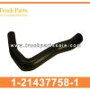 Lower Hose 1-21437758-1 1214377581 1-21437-758-1 for ISUZU 6HK1 Manguera inferior