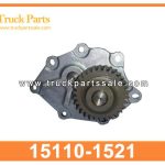 Oil Pump 15110-1521 15110-1512 15110-1522 S1511-02240 for HINO W04D Bomba de aceite