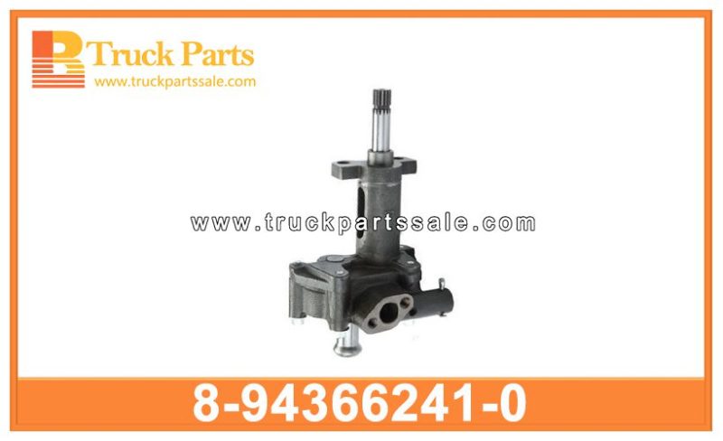 Oil Pump 8-94366241-0 8943662410 8-94366-241-0 for ISUZU 4BD1 Bomba de aceite