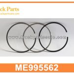 PISTON RING ME995562 for MITSUBISHI 6m61 pist??n