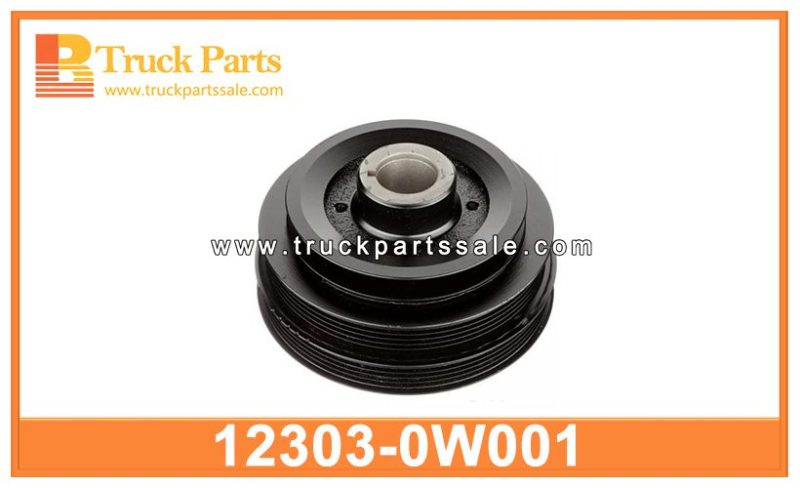 PULLEY CRANKSHAFT 12303-0W001 123030W001 for NISSAN Cig??e al
