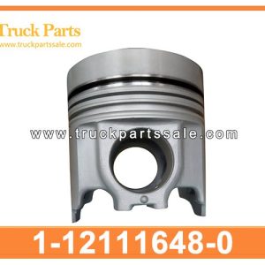 Piston 1-12111648-0 1121116480 1-12111-648-0 for ISUZU Pist??n