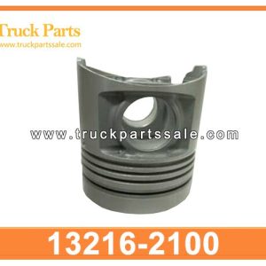 Piston 12V 13216-2100 13216-2440 132162100 132162440 for HINO K13D Pist??n