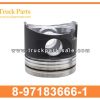 Piston 8-97183666-1 8971836661 8-97183-666-1 for ISUZU NPR 4HG1 700P Pist??n