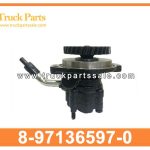 Power Steering Pump 8-97136597-0 8971365970 8-97136-597-0 for ISUZU NPR 4HF1 Bomba de direcci??n asistida