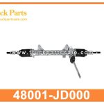 Power Steering Rack 48001-JD000 48001JD000 for NISSAN Estante de direcci??n asistida