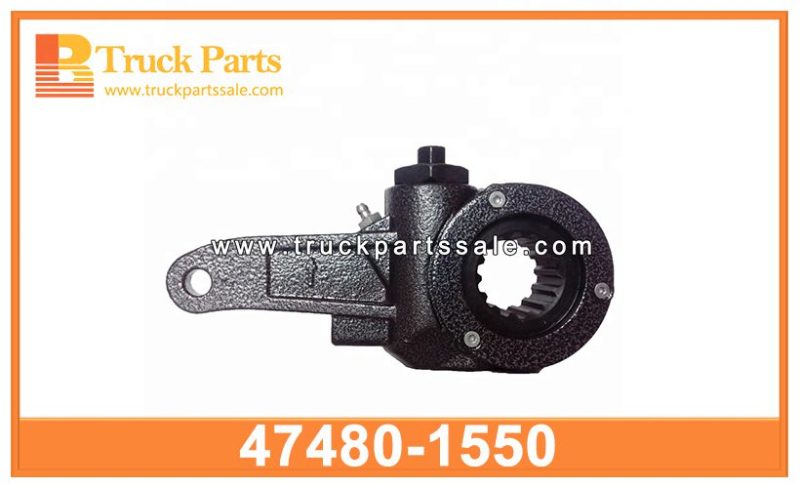 REAR right slack adjuster 47480-1550 474801550 for HINO k13c Ajustador de holgura derecha trasera