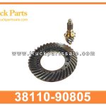 Ratio 7x39 Differential final gear 38110-90805 3811090805 for NISSAN UD CK450 Equipo final diferencial